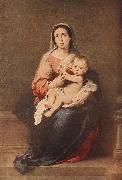 MURILLO, Bartolome Esteban Madonna and Child eryt4 China oil painting reproduction